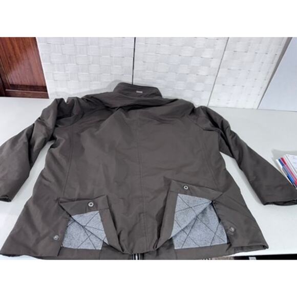 "TOMMY BAHAMA" Men's Wool Lined Coat,Size XLT, Field Jacket, Front Pockets,Green - Picture 14 of 16